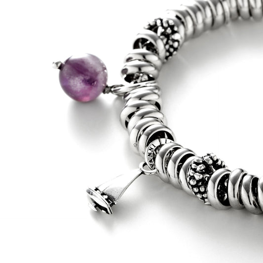 Giovanni Raspini Charm Ametista Massiva 10033