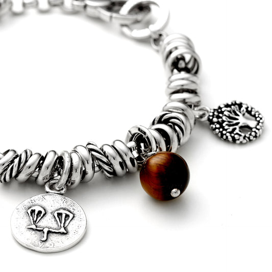 Giovanni Raspini Charm Occhio di tigre 10036