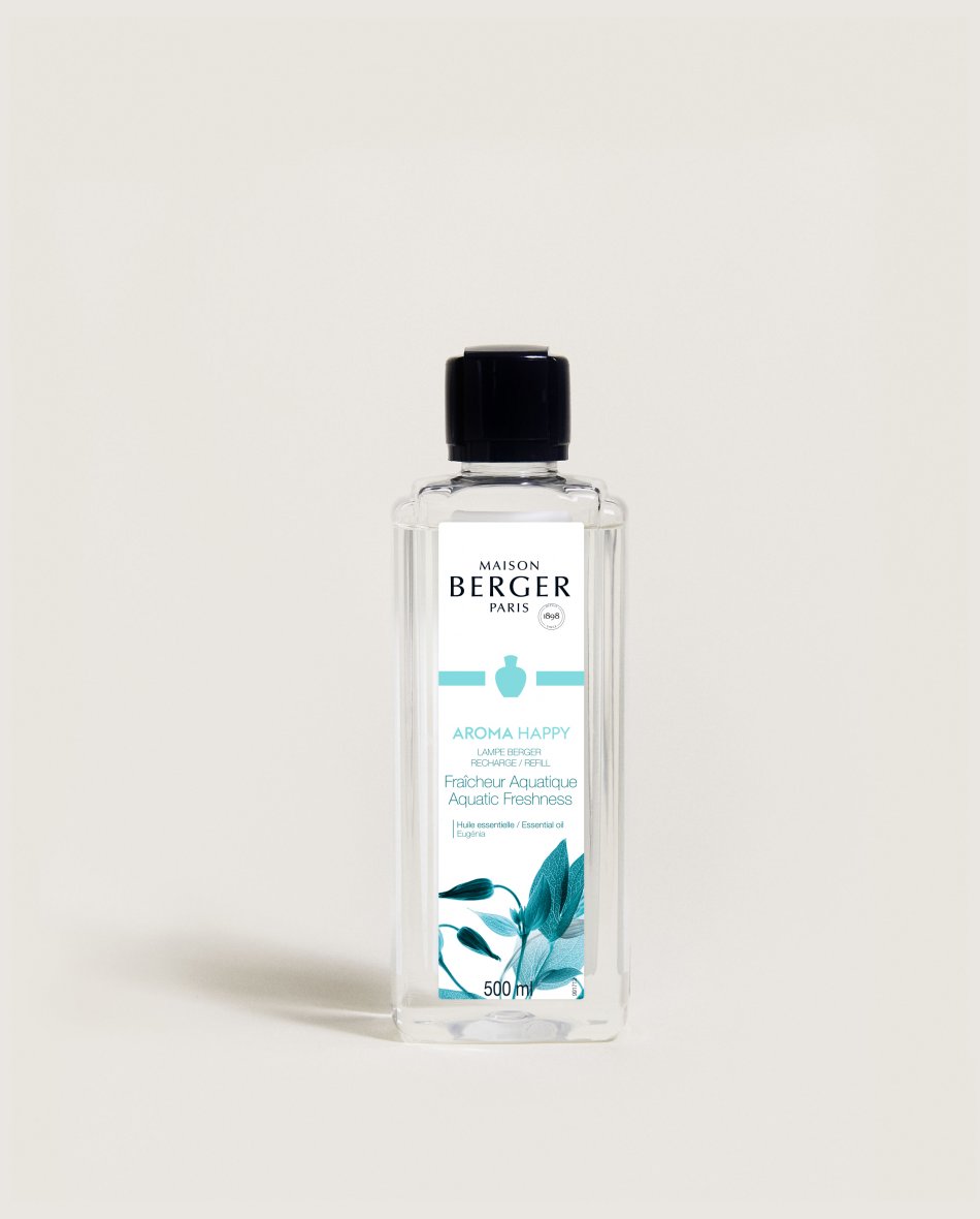 Lampe Berger - Happy - Fraicheur Aquatique 500 ml (Ricarica per Lampe)