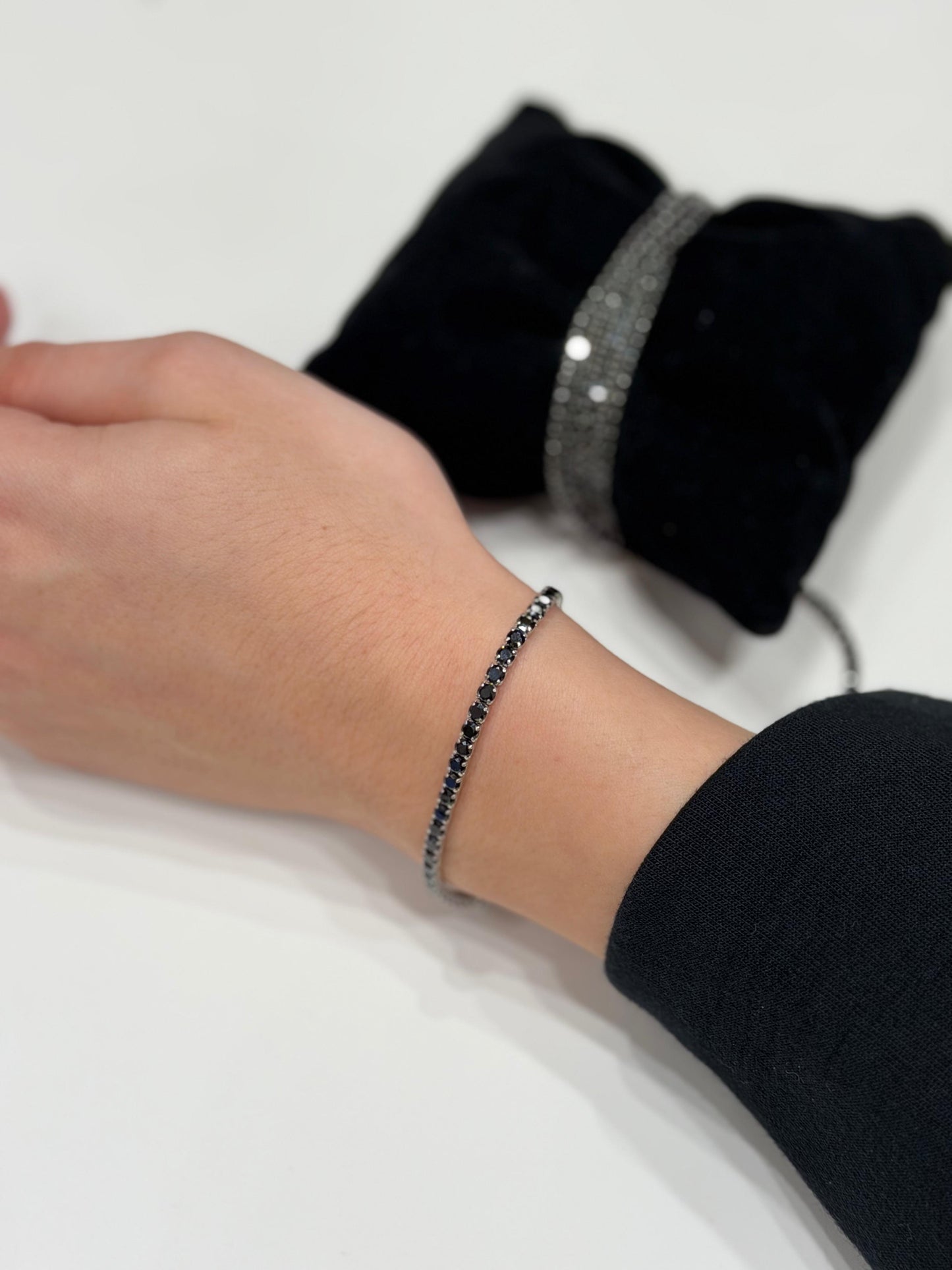 Bracciale TENNIS Saldato al polso Lègami Argento 925