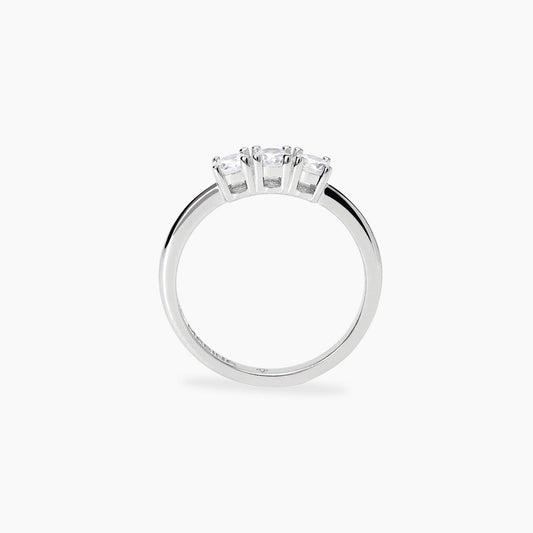 Mabina Anello trilogy con diamanti lab-grown 0,15 carati MY DIAMOND