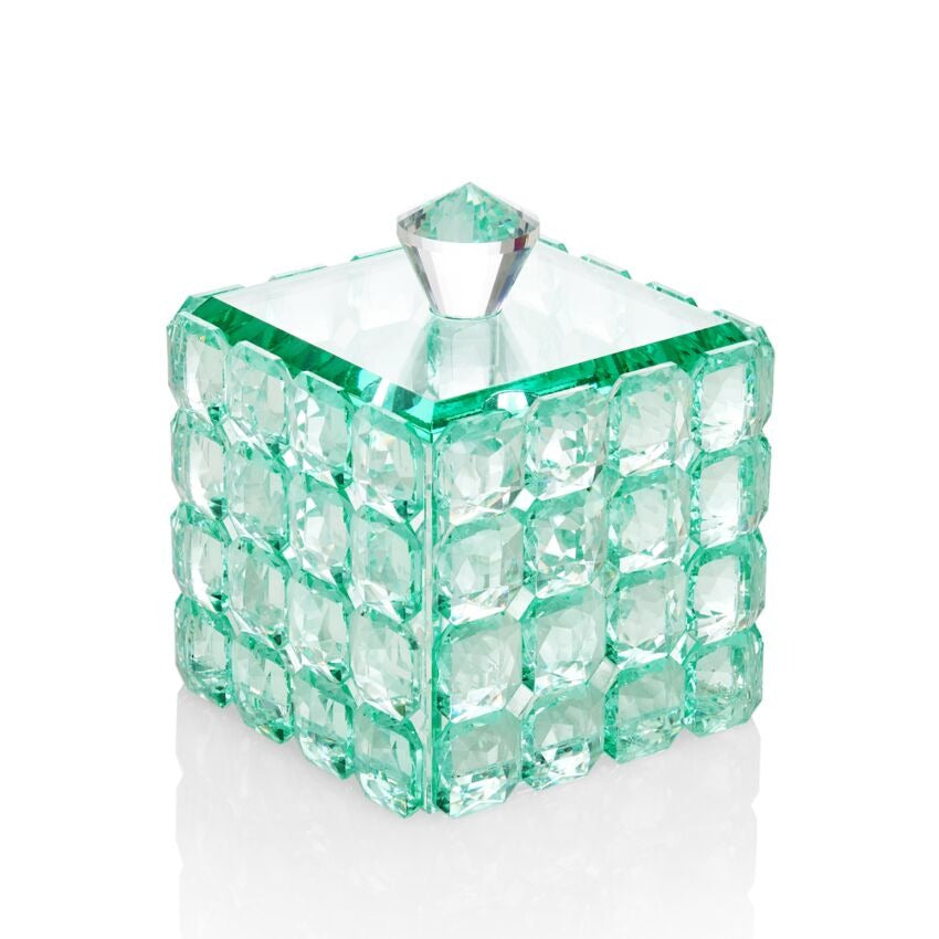 Ottaviani Scrigno in cristallo acquamarina 800420T