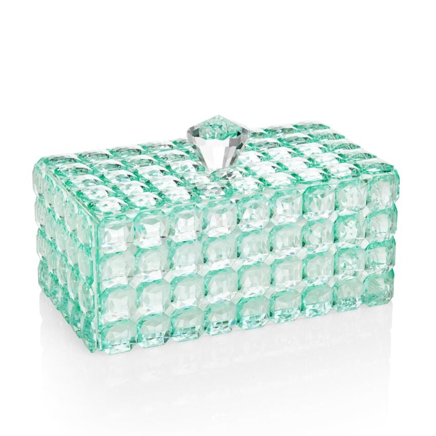 Ottaviani Scrigno in cristallo acquamarina 800421T