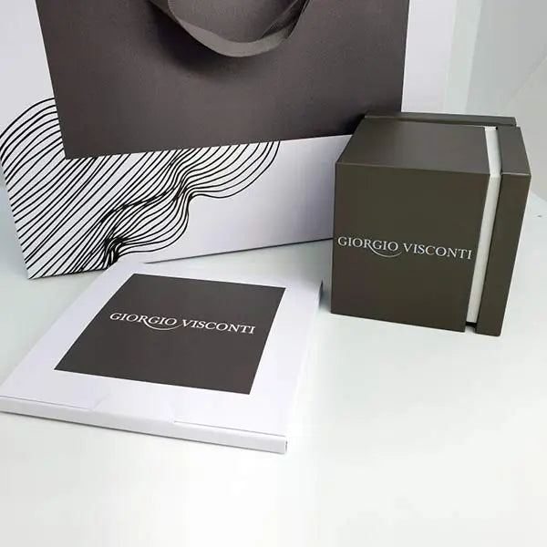 Giorgio Visconti ANELLO TRILOGY IN ORO BIANCO E DIAMANTI