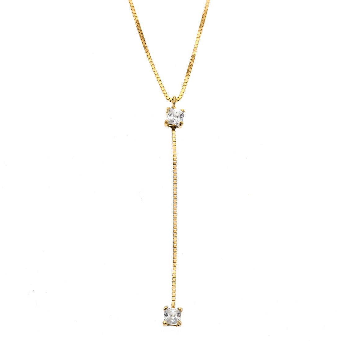 Collana Luce in Oro Vero e Zirconi - Facco Gioielli