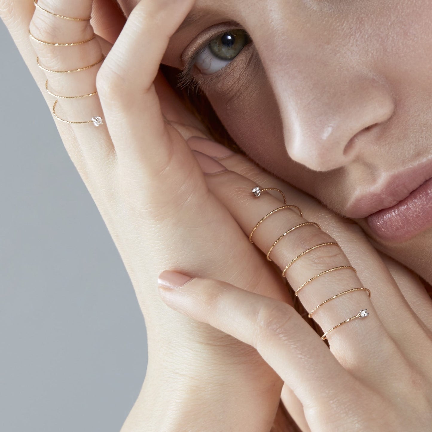 Magic Wire Anello Mezza Spirale 13-AS-GD-01