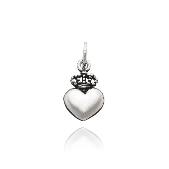 Giovanni Raspini Charm Cuore Piccolo con Corona 6418