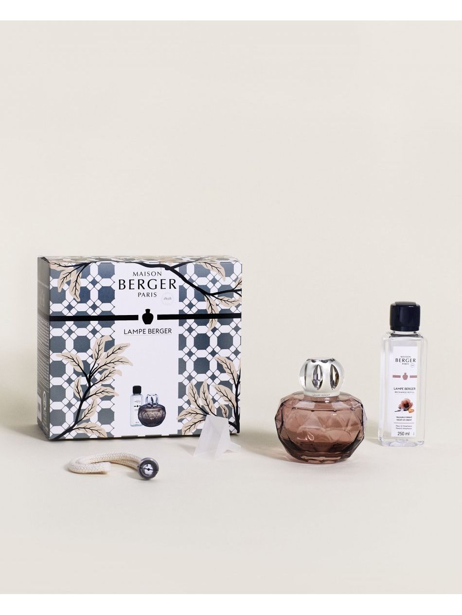 Lampe Berger - Collezione Adagio - Rose Antique (250ml Velours d'Orient ) MB-4754