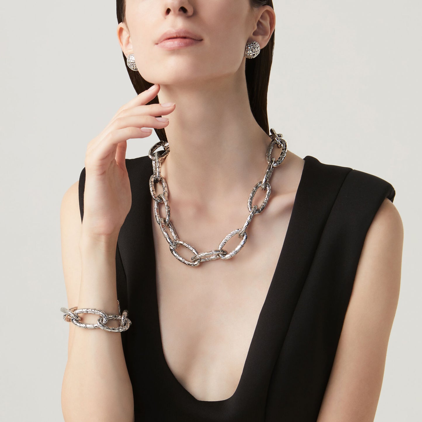 Giovanni Raspini Bracciale Coccodrillo Grande 7337