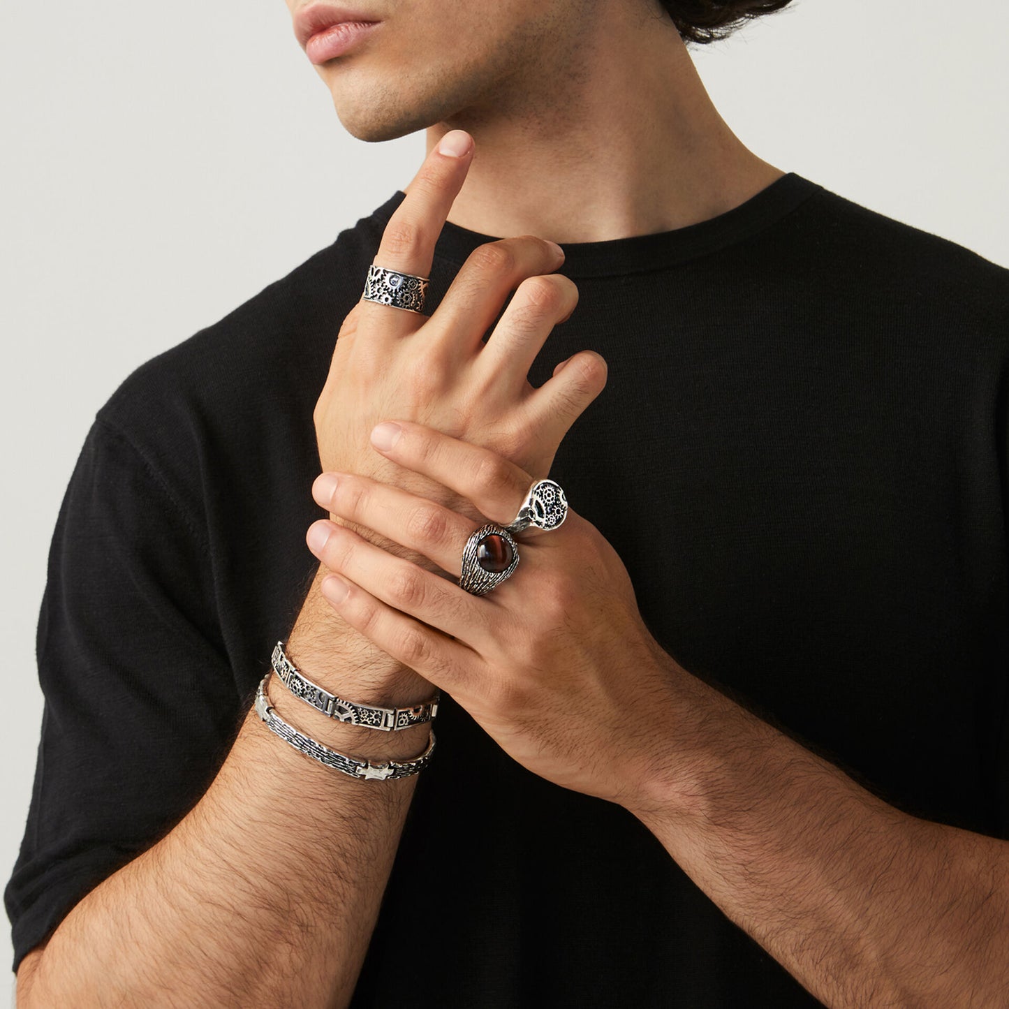 Giovanni Raspini Anello Fascia Ingranaggio 11327