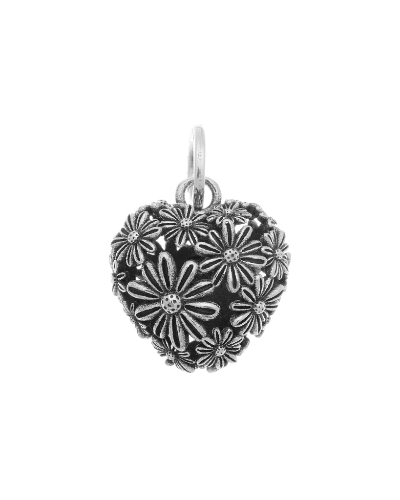 Giovanni Raspini Charm Cuore Tondo di Margherite 10203