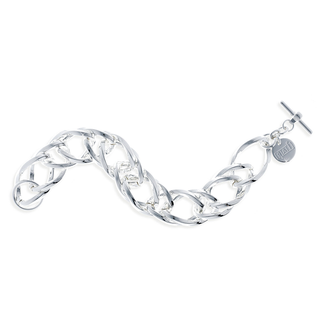 UNOAERRE Bracciale in bronzo argentato 0023