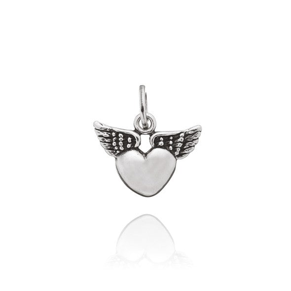 Giovanni Raspini Charm Cuore Piccolo con Ali 6577