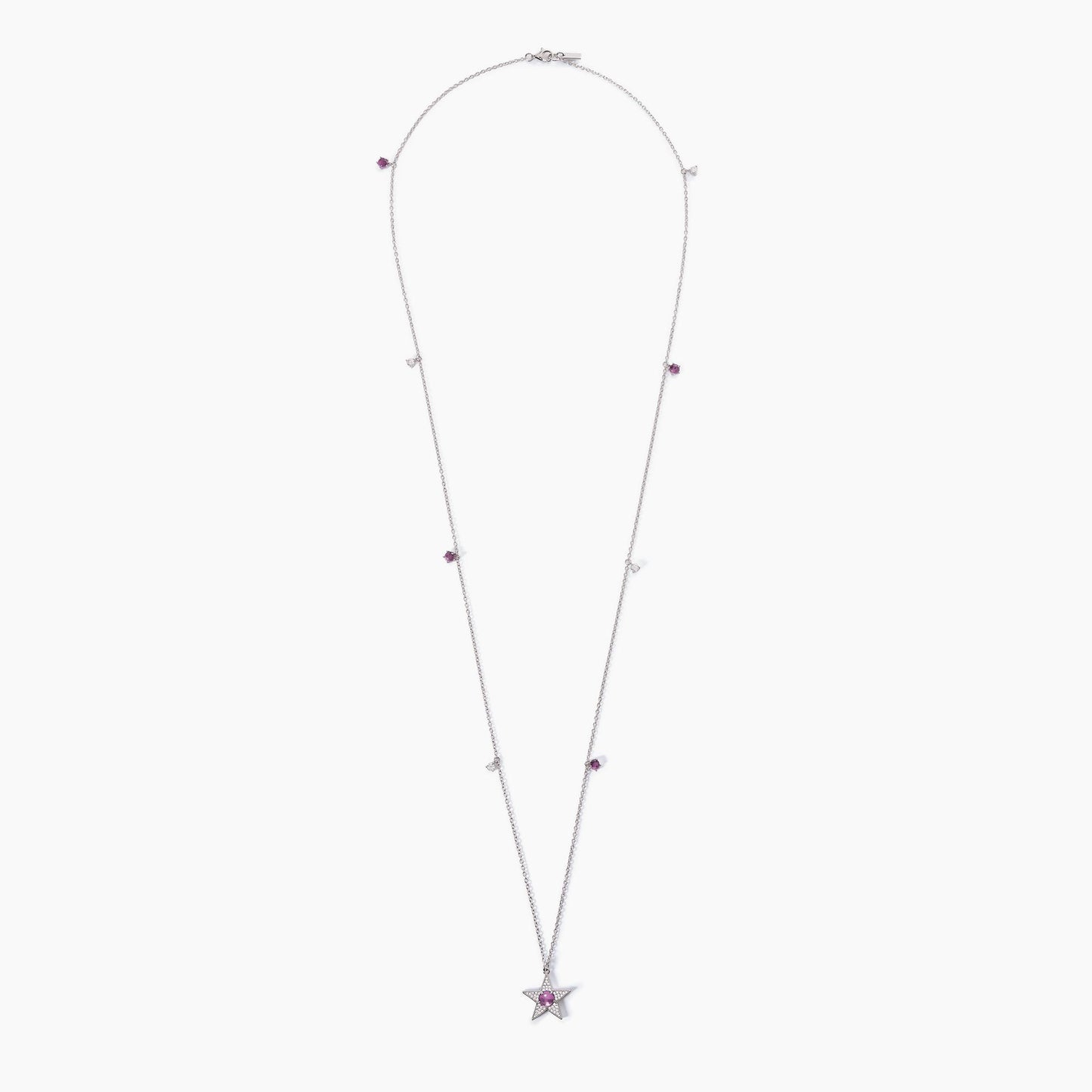 Mabina Girocollo Stella e Tormalina Sintetica STARLET