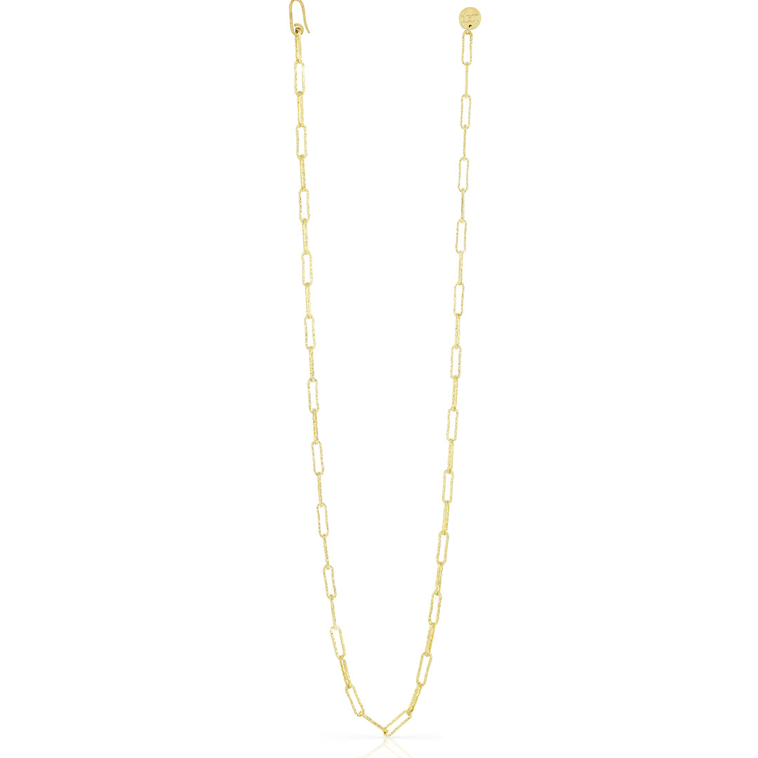 UNOAERRE collana in bronzo dorato 1644