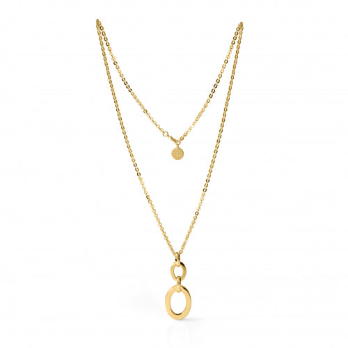 UNOAERRE collana in bronzo dorato 1936