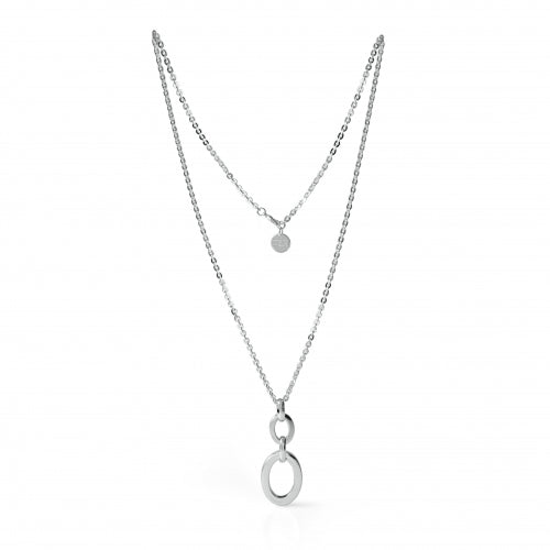 UNOAERRE collana in bronzo argentato 1937