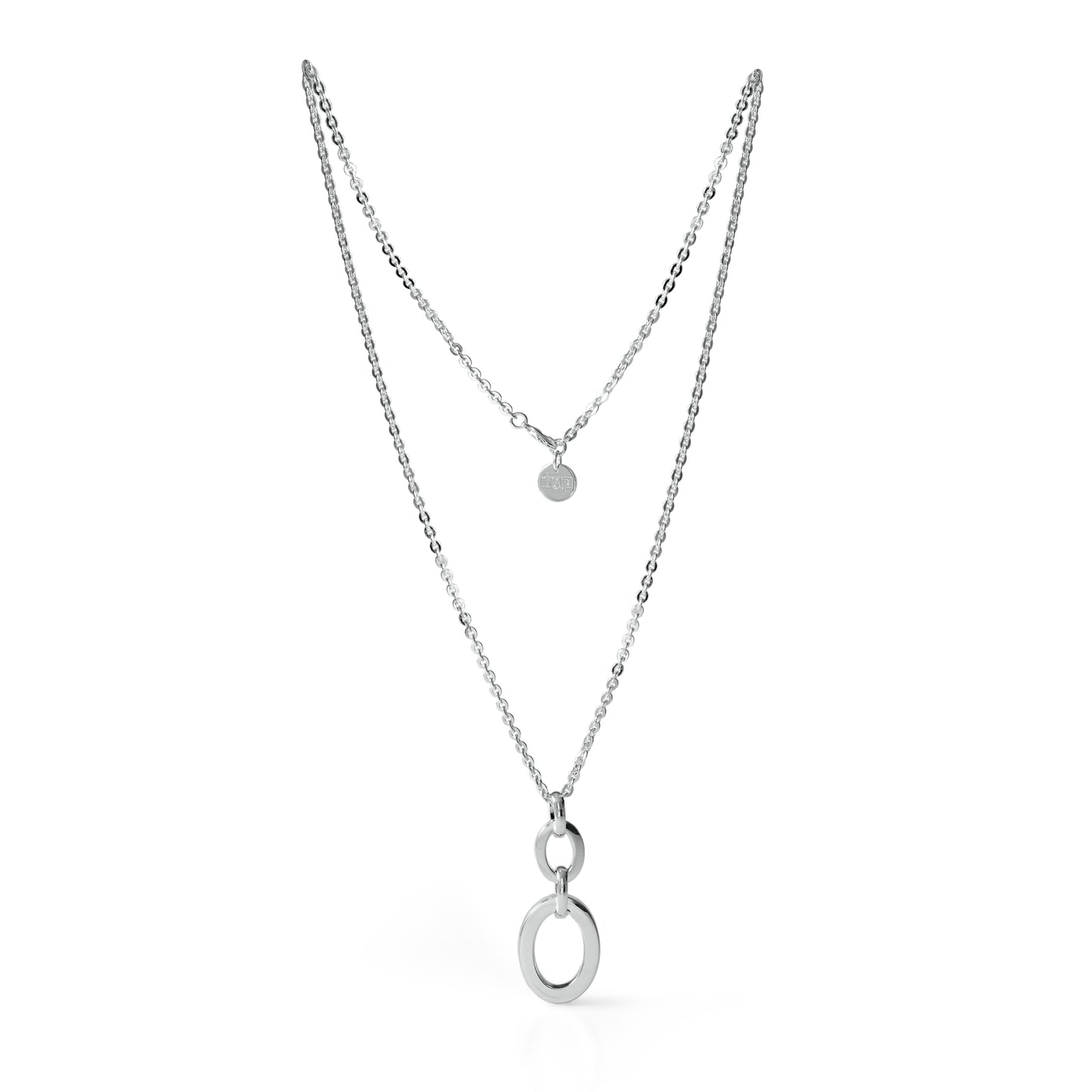 UNOAERRE collana in bronzo argentato 1937