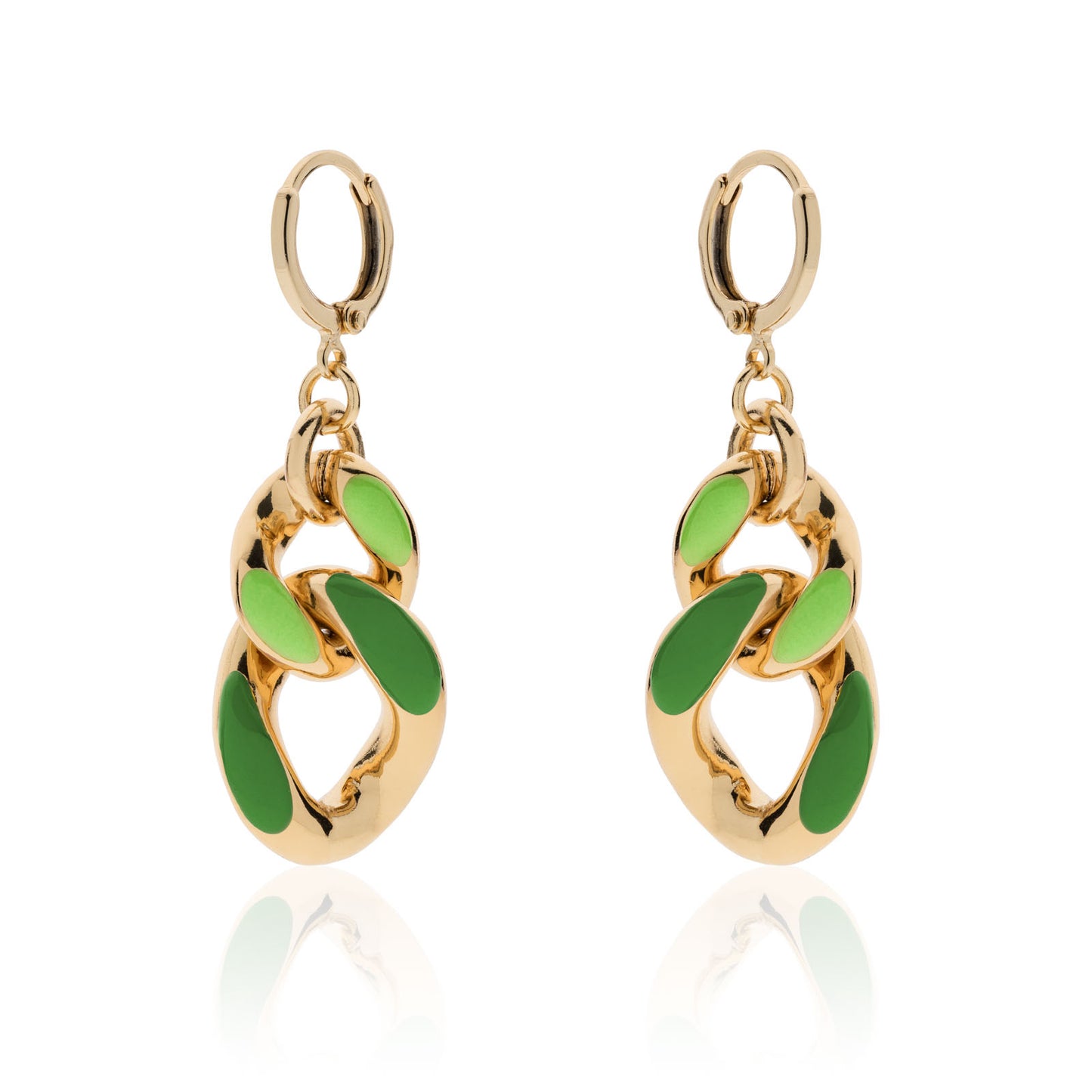 UNOAERRE orecchini in bronzo dorato 2091