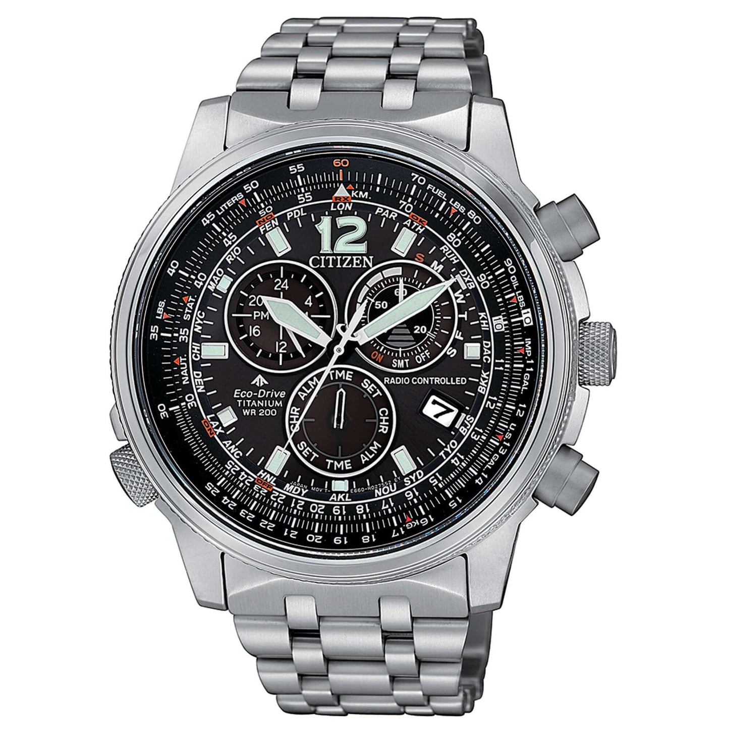 Citizen Crono Pilot Super Titanio CB5850-80E