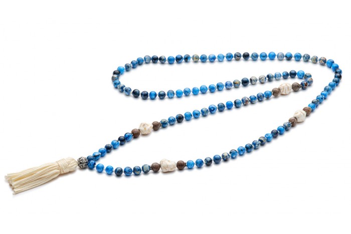 Antracite Mala Tibetano INDIA