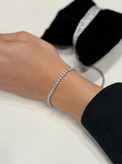 Bracciale TENNIS Saldato al polso Lègami Argento 925