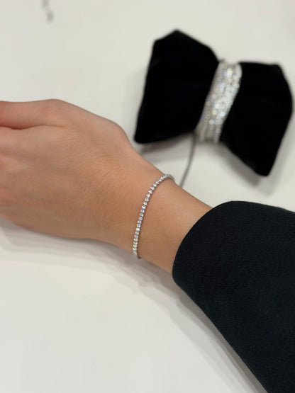 Bracciale TENNIS Saldato al polso Lègami Argento 925