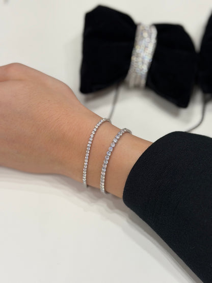 Bracciale TENNIS Saldato al polso Lègami Argento 925