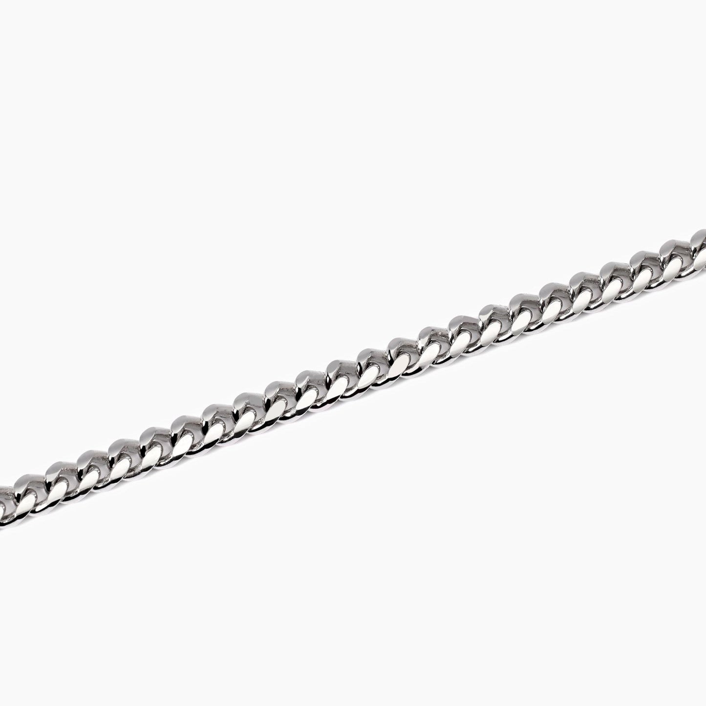 Mabina Bracciale da uomo con catena groumette diamantata Denim