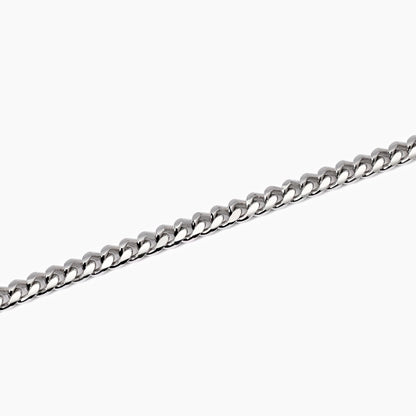 Mabina Bracciale da uomo con catena groumette diamantata Denim