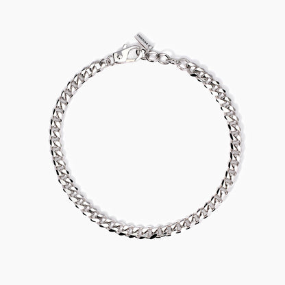 Mabina Bracciale da uomo con catena groumette diamantata Denim