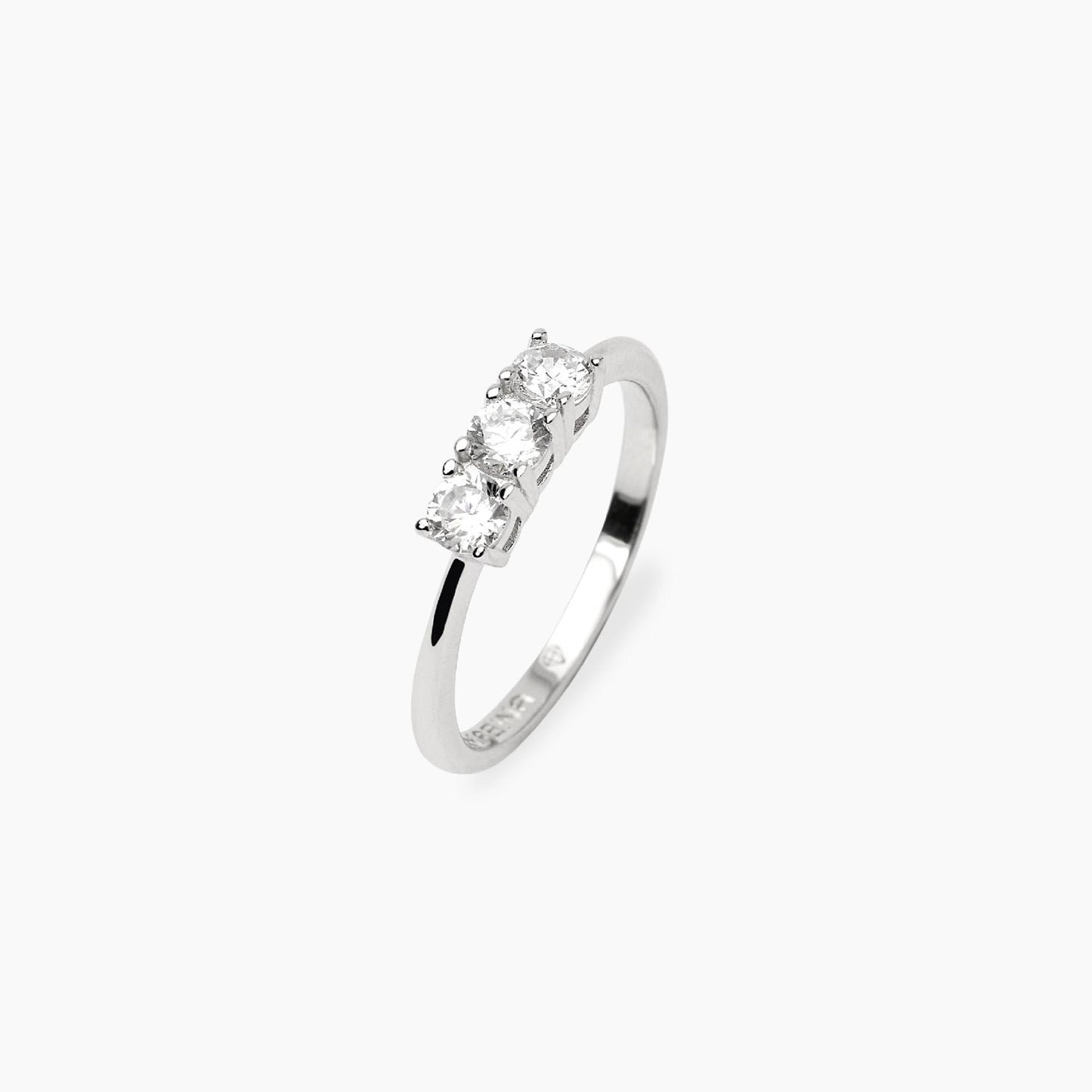 Mabina Anello trilogy con diamanti lab-grown 0,15 carati MY DIAMOND
