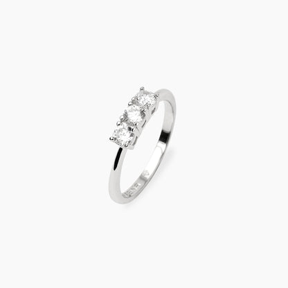 Mabina Anello trilogy con diamanti lab-grown 0,15 carati MY DIAMOND