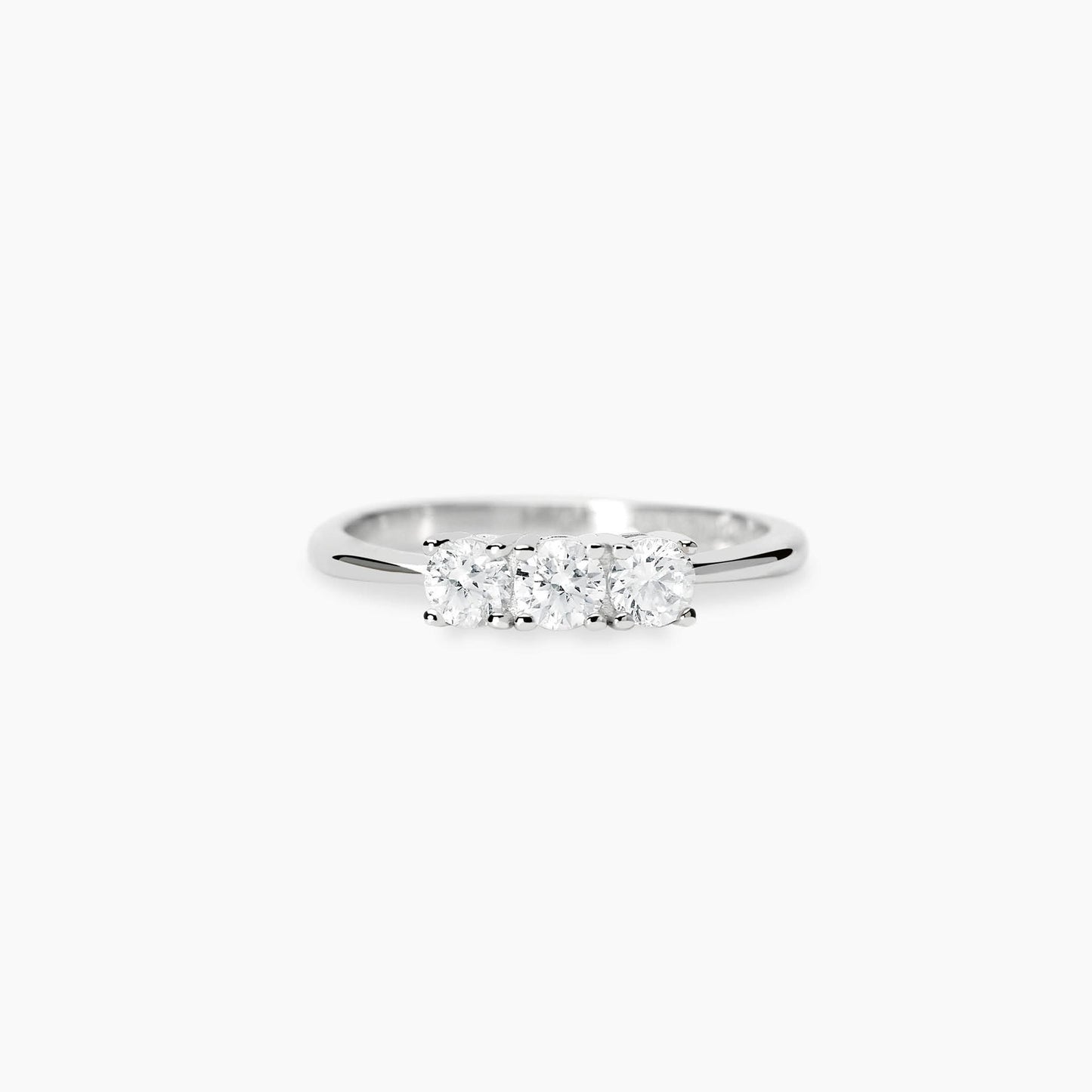 Mabina Anello trilogy con diamanti lab-grown 0,15 carati MY DIAMOND