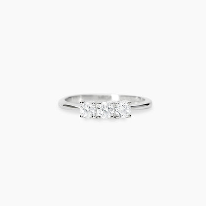 Mabina Anello trilogy con diamanti lab-grown 0,15 carati MY DIAMOND