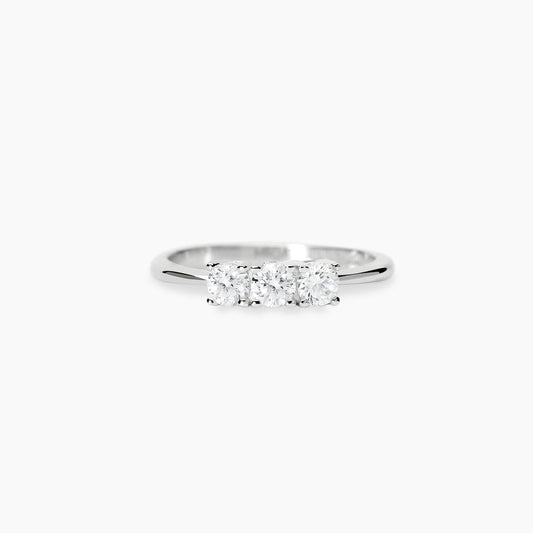 Mabina Anello trilogy con diamanti lab-grown 0,15 carati MY DIAMOND