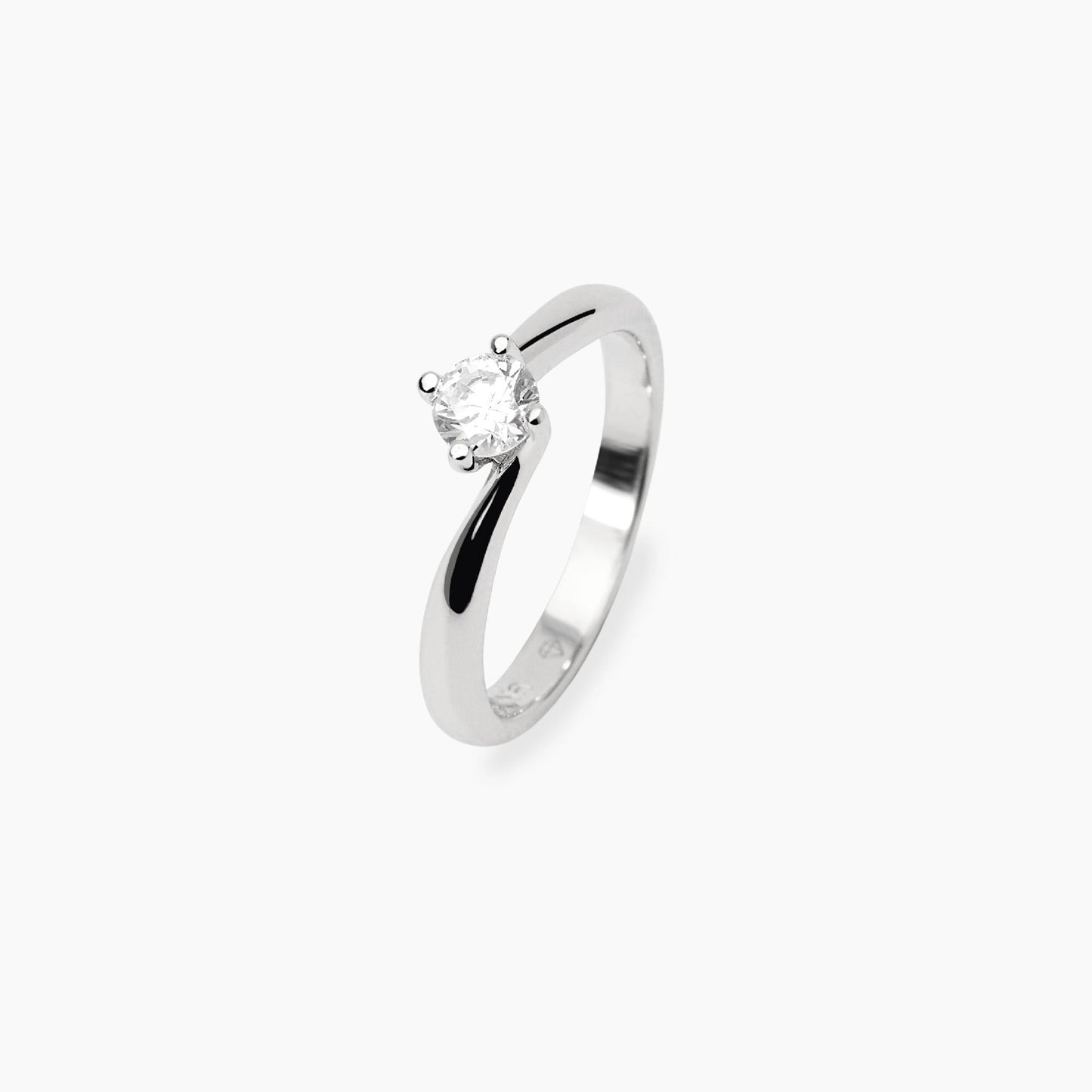 Mabina Anello solitario con diamante lab-grown 0,33 caratiMY DIAMOND
