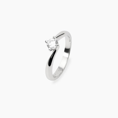 Mabina Anello solitario con diamante lab-grown 0,33 caratiMY DIAMOND