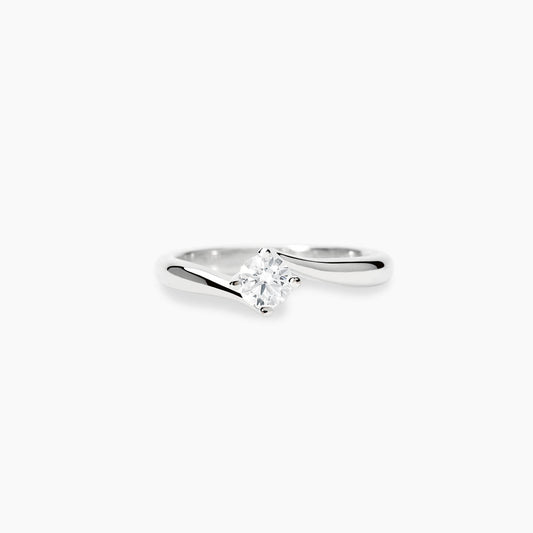 Mabina Anello solitario con diamante lab-grown 0,33 caratiMY DIAMOND