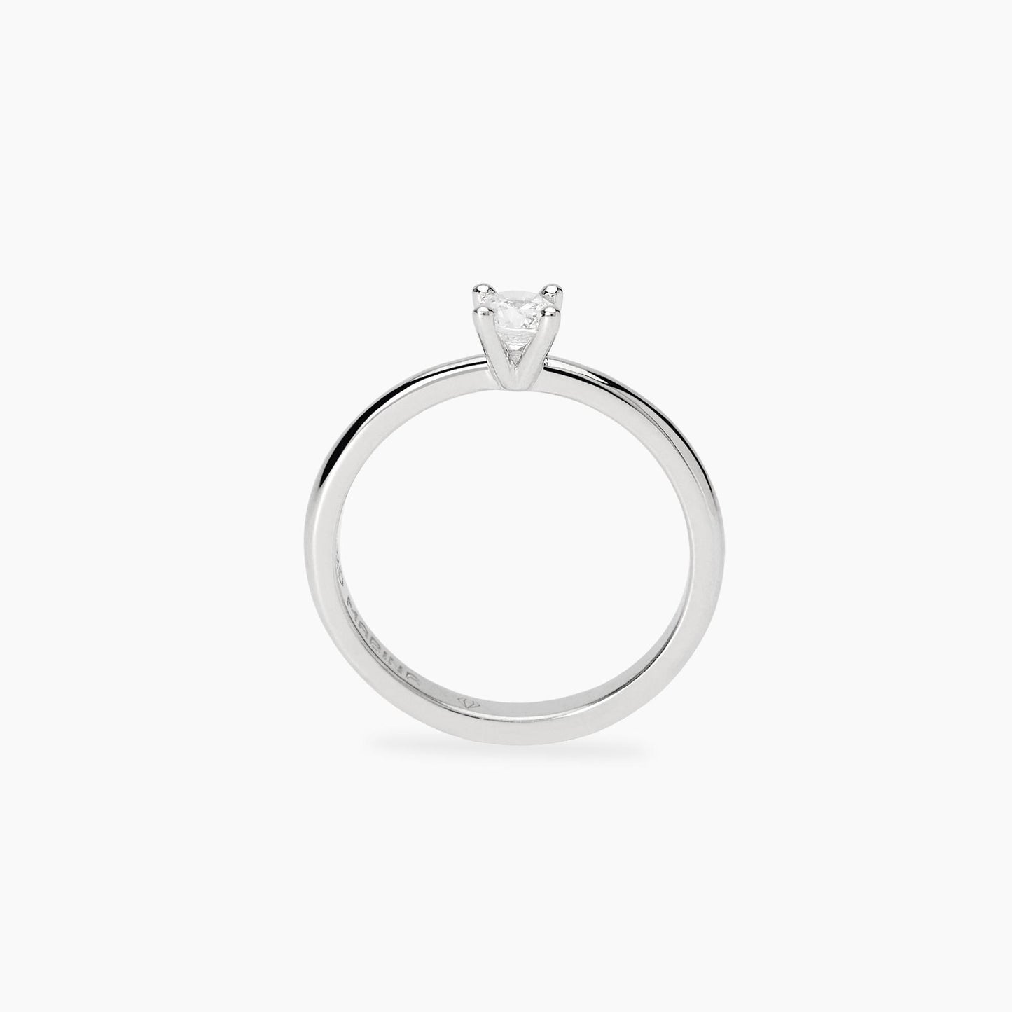 Mabina Anello solitario con diamante lab-grown 0,25 caratiMY DIAMOND