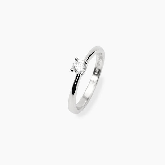 Mabina Anello solitario con diamante lab-grown 0,25 caratiMY DIAMOND