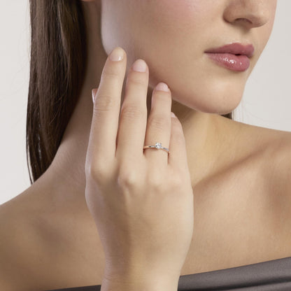 Mabina Anello solitario con diamante lab-grown 0,25 caratiMY DIAMOND