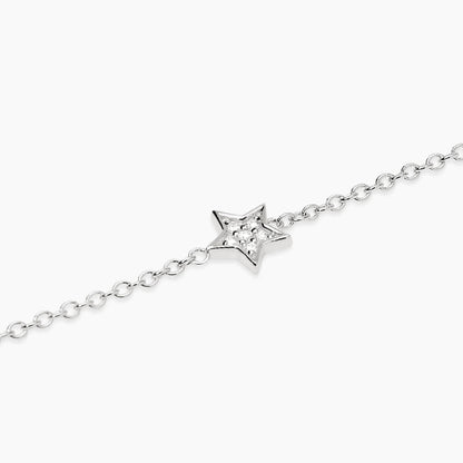 Mabina Bracciale con stella in diamanti lab-grown MY DIAMOND