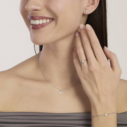 Mabina Bracciale con stella in diamanti lab-grown MY DIAMOND
