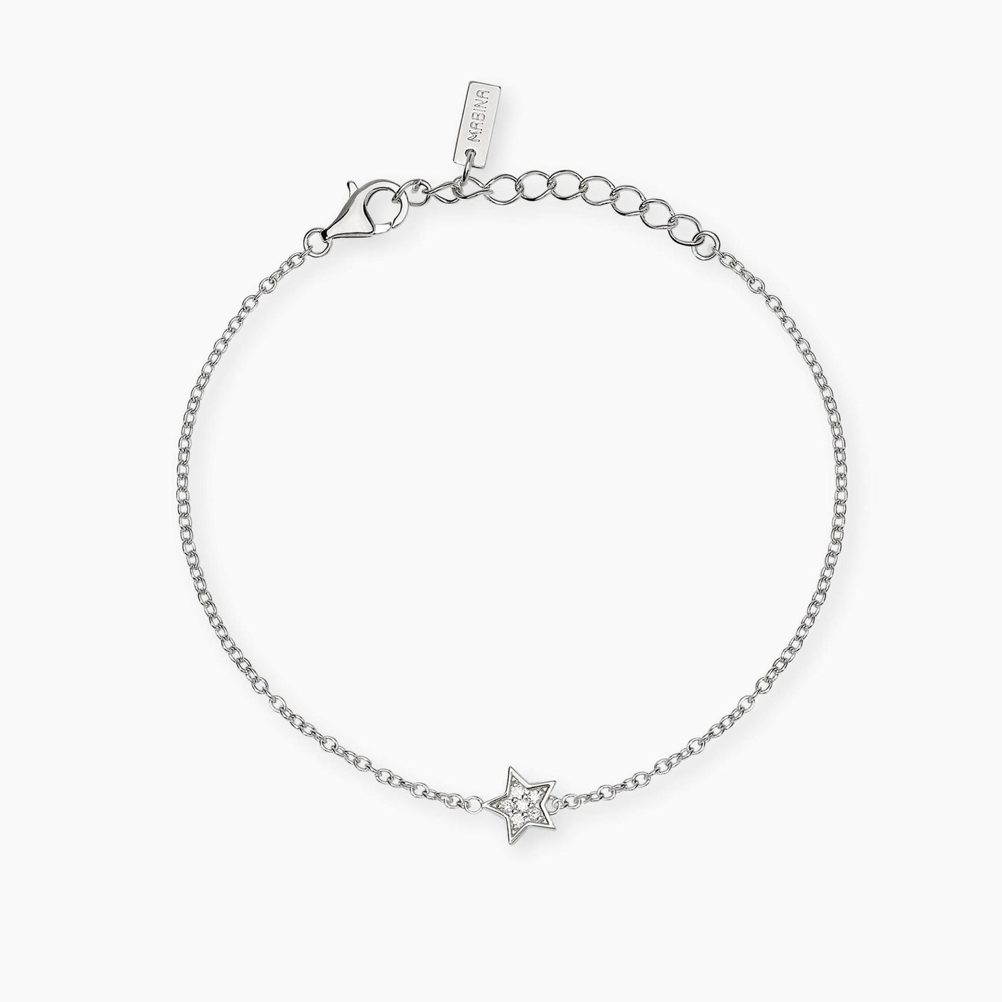 Mabina Bracciale con stella in diamanti lab-grown MY DIAMOND