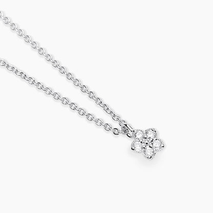 Mabina Girocollo con fiore in diamanti lab-grown MY DIAMOND