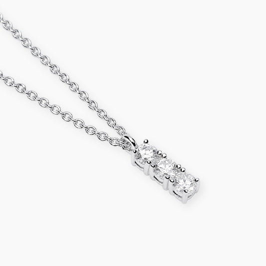 Mabina Girocollo trilogy in diamanti lab-grown MY DIAMOND