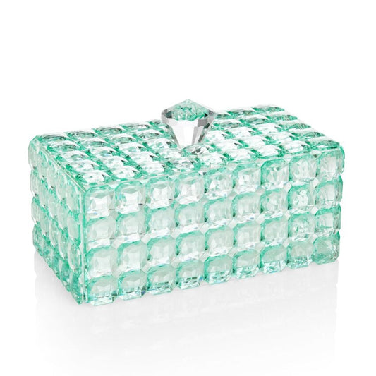 Ottaviani Scrigno in cristallo acquamarina 800421T