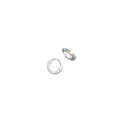 Giovanni Raspini Orecchini huggie crystal color 11955