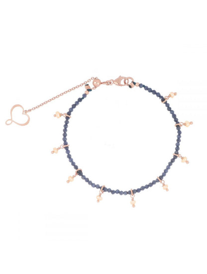 Maman Et Sophie BRACCIALE ZAFFIRO E PERLA
